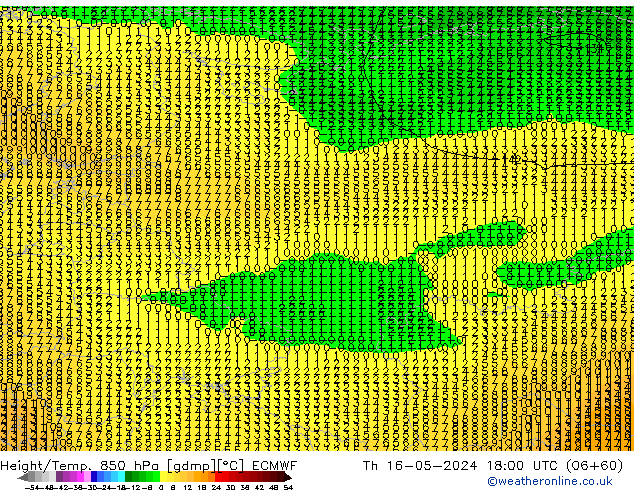 Z500/Rain (+SLP)/Z850 ECMWF Qui 16.05.2024 18 UTC