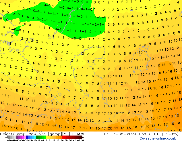 Z500/Rain (+SLP)/Z850 ECMWF vie 17.05.2024 06 UTC