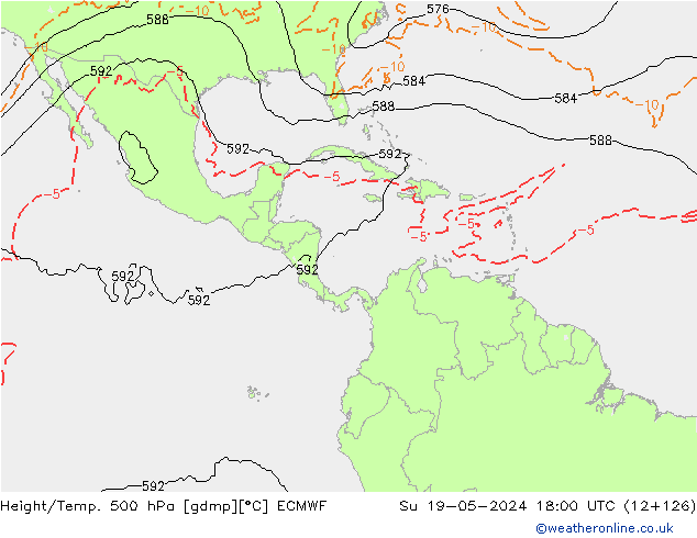 Z500/Regen(+SLP)/Z850 ECMWF zo 19.05.2024 18 UTC