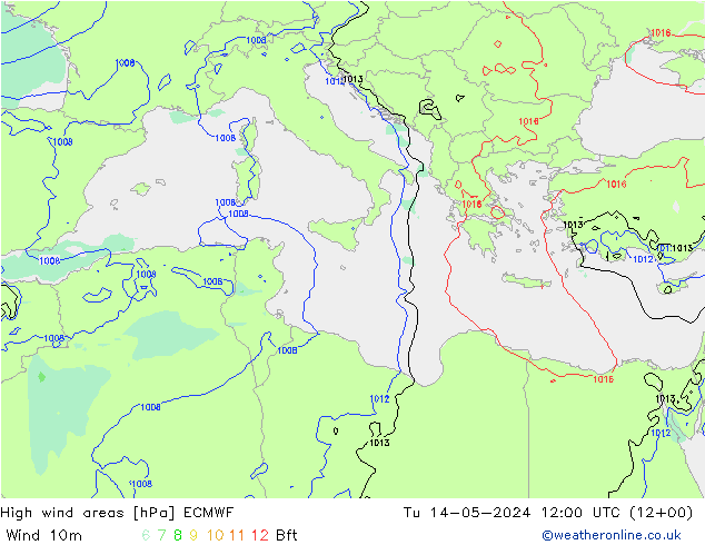 Sturmfelder ECMWF Di 14.05.2024 12 UTC