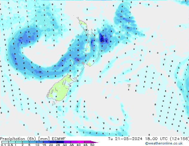 Z500/Rain (+SLP)/Z850 ECMWF mar 21.05.2024 00 UTC