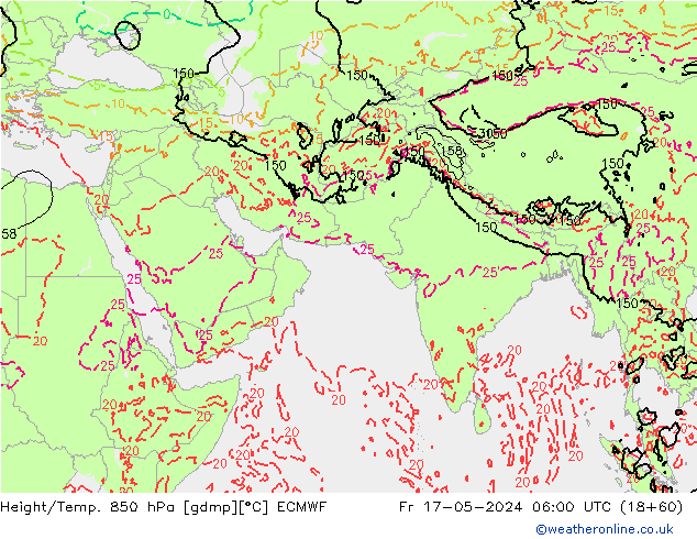 Z500/Rain (+SLP)/Z850 ECMWF пт 17.05.2024 06 UTC