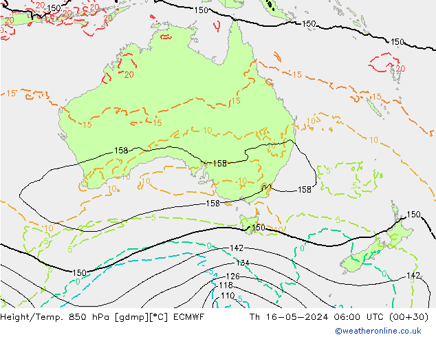 Z500/Regen(+SLP)/Z850 ECMWF do 16.05.2024 06 UTC