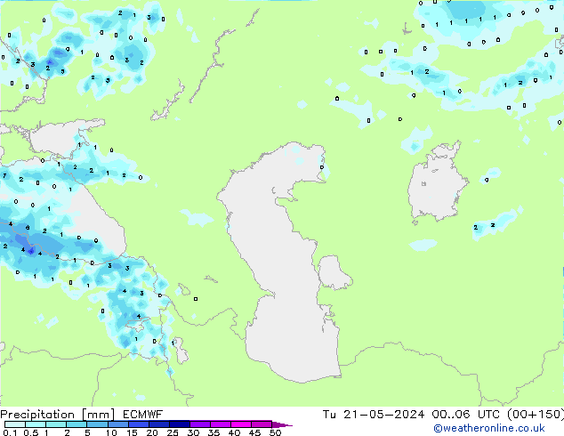 Precipitación ECMWF mar 21.05.2024 06 UTC