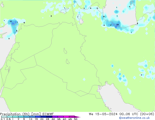 Z500/Rain (+SLP)/Z850 ECMWF Qua 15.05.2024 06 UTC