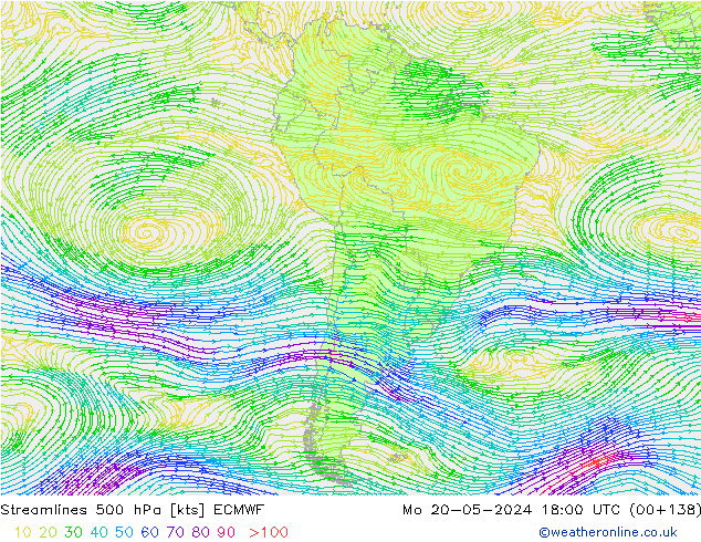  500 hPa ECMWF  20.05.2024 18 UTC
