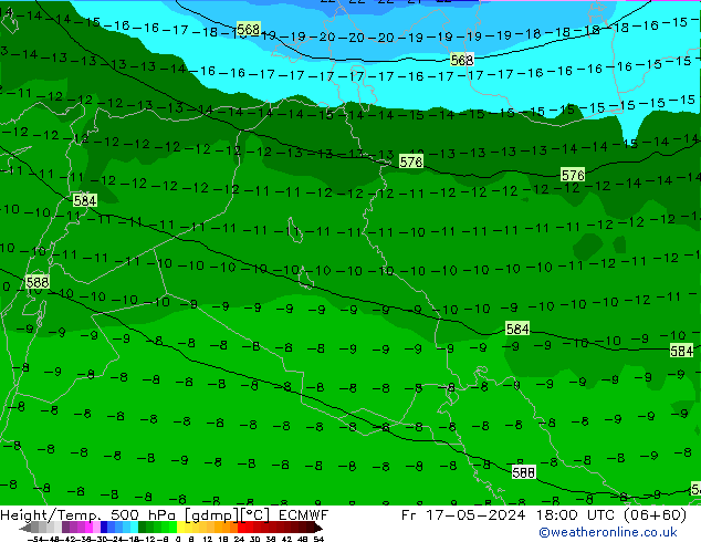 Z500/Rain (+SLP)/Z850 ECMWF пт 17.05.2024 18 UTC