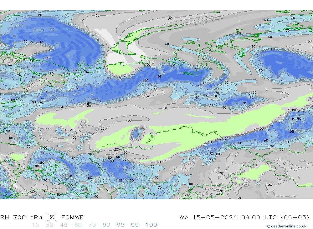 RV 700 hPa ECMWF wo 15.05.2024 09 UTC