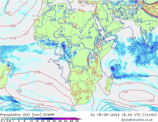 Z500/Rain (+SLP)/Z850 ECMWF  18.05.2024 00 UTC