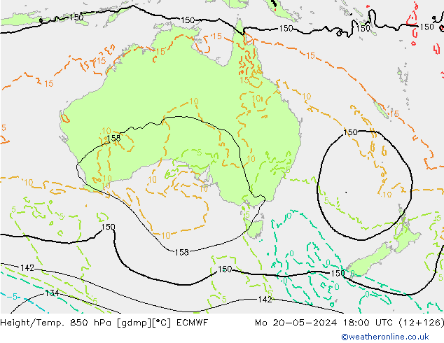 Z500/Rain (+SLP)/Z850 ECMWF Seg 20.05.2024 18 UTC