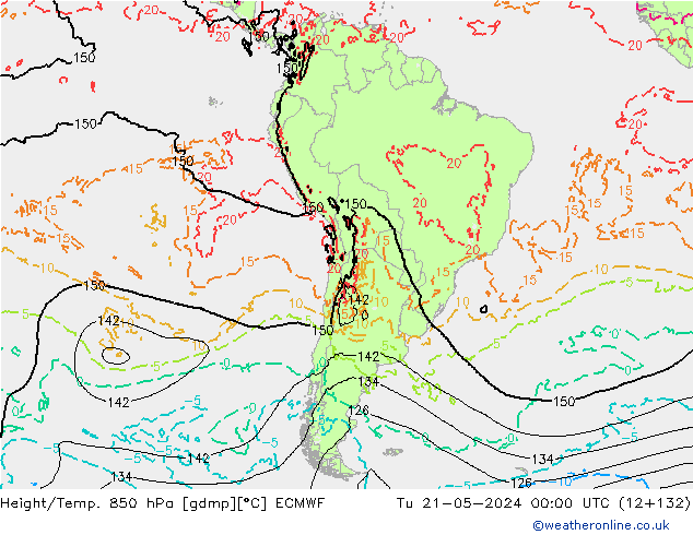 Z500/Rain (+SLP)/Z850 ECMWF mar 21.05.2024 00 UTC