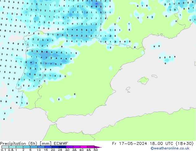 Z500/Rain (+SLP)/Z850 ECMWF pt. 17.05.2024 00 UTC