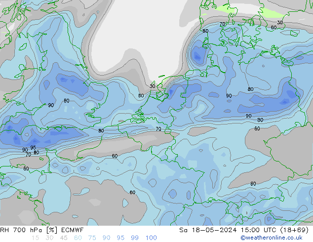 RV 700 hPa ECMWF za 18.05.2024 15 UTC