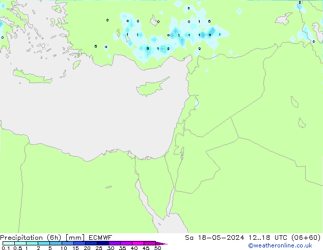 Z500/Rain (+SLP)/Z850 ECMWF Sáb 18.05.2024 18 UTC