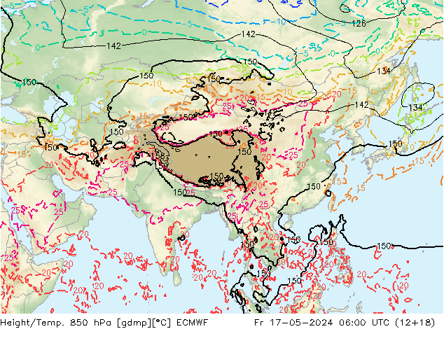 Z500/Rain (+SLP)/Z850 ECMWF pt. 17.05.2024 06 UTC