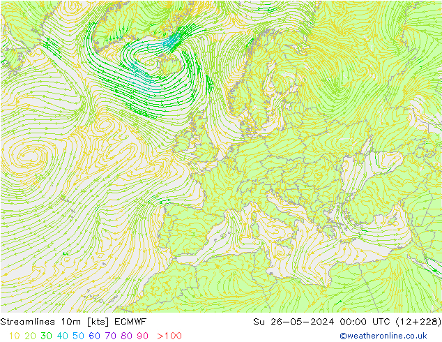  10m ECMWF  26.05.2024 00 UTC