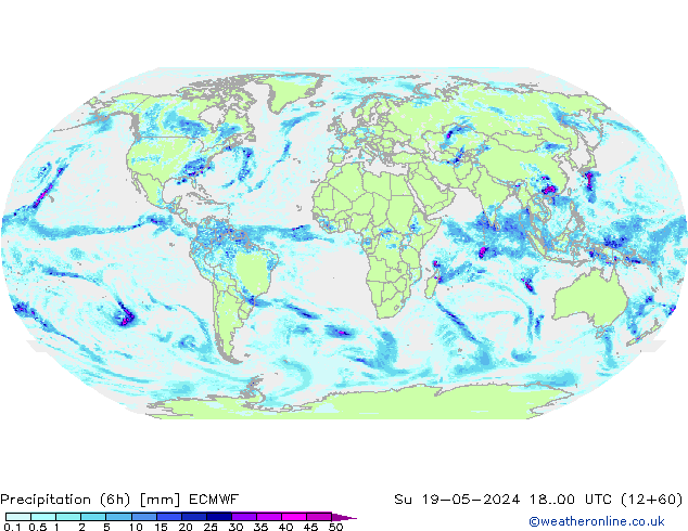 Z500/Rain (+SLP)/Z850 ECMWF Su 19.05.2024 00 UTC