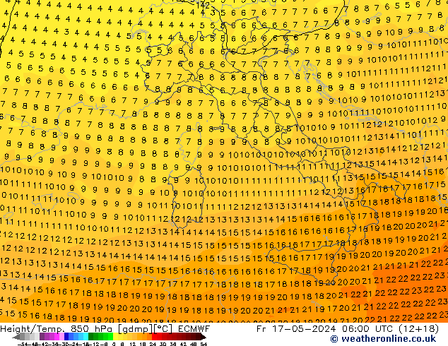 Z500/Rain (+SLP)/Z850 ECMWF pt. 17.05.2024 06 UTC