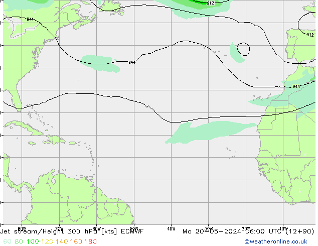Polarjet ECMWF Mo 20.05.2024 06 UTC