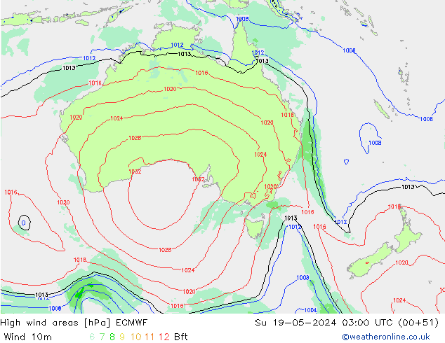 Sturmfelder ECMWF So 19.05.2024 03 UTC