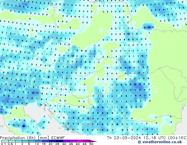  (6h) ECMWF  23.05.2024 18 UTC