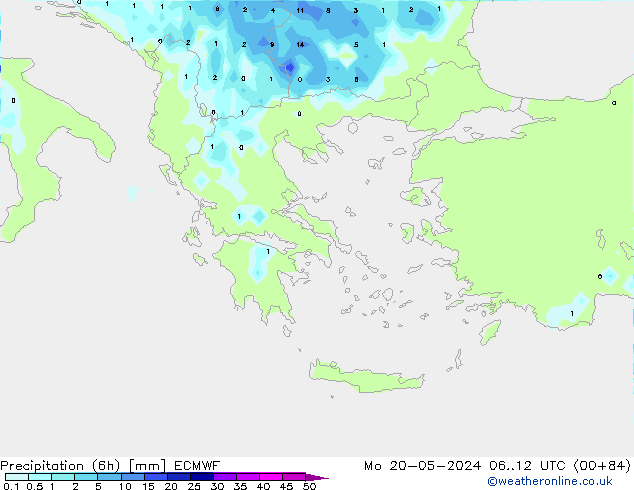 Z500/Rain (+SLP)/Z850 ECMWF  20.05.2024 12 UTC