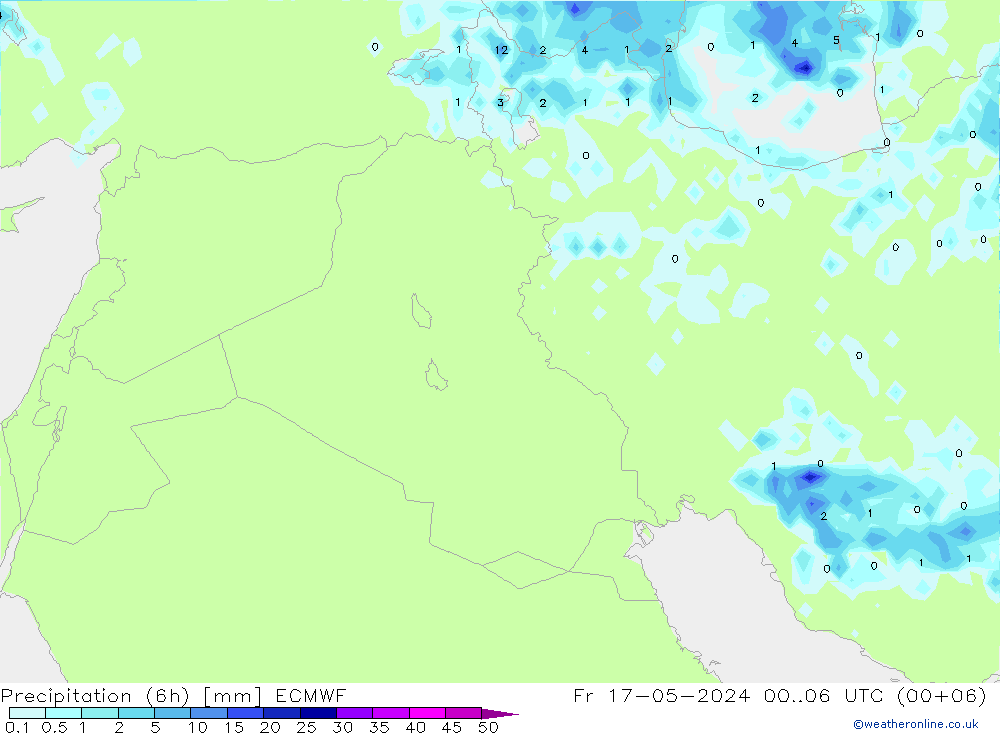 Z500/Rain (+SLP)/Z850 ECMWF  17.05.2024 06 UTC