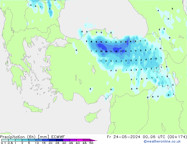 Z500/Rain (+SLP)/Z850 ECMWF  24.05.2024 06 UTC