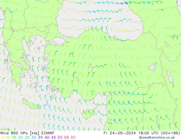 Wind 850 hPa ECMWF vr 24.05.2024 18 UTC