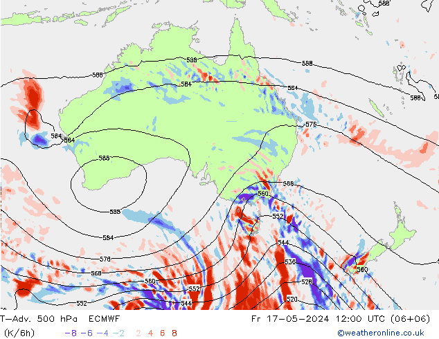 T-Adv. 500 hPa ECMWF ven 17.05.2024 12 UTC