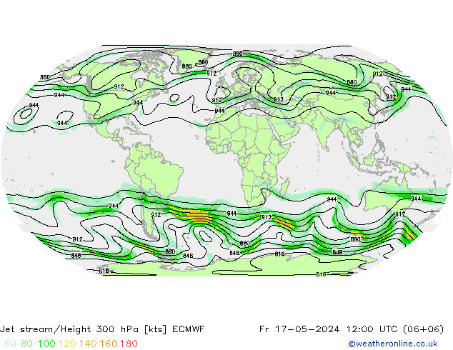 Polarjet ECMWF Fr 17.05.2024 12 UTC