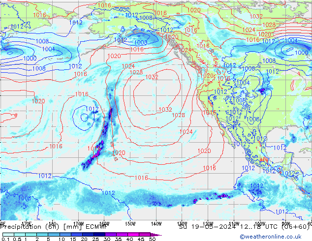 Z500/Rain (+SLP)/Z850 ECMWF  19.05.2024 18 UTC