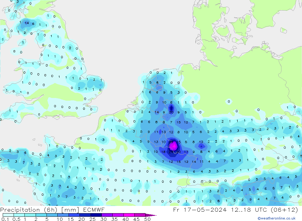 Z500/Rain (+SLP)/Z850 ECMWF Fr 17.05.2024 18 UTC