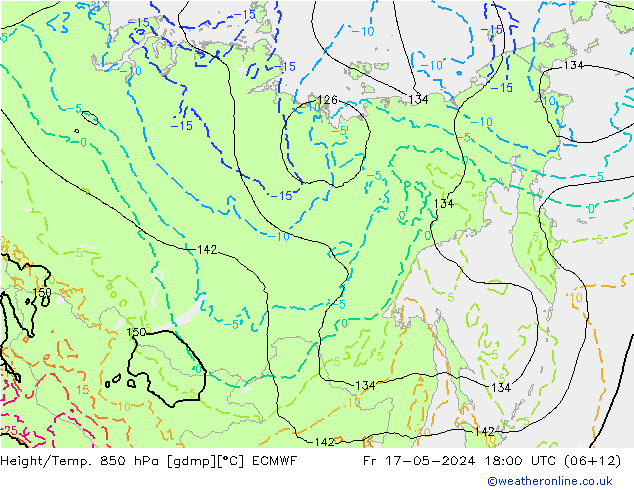 Z500/Rain (+SLP)/Z850 ECMWF пт 17.05.2024 18 UTC