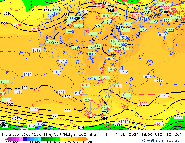 Thck 500-1000hPa ECMWF Sex 17.05.2024 18 UTC