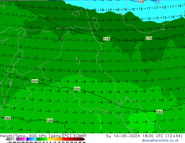 Z500/Regen(+SLP)/Z850 ECMWF zo 19.05.2024 18 UTC