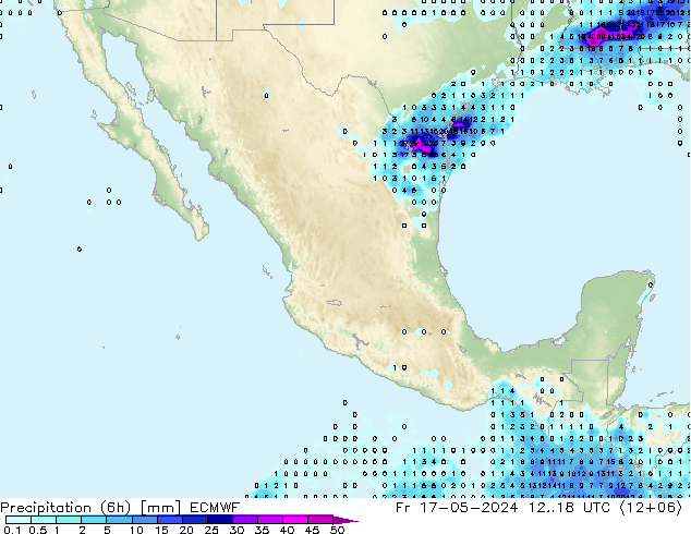 Z500/Rain (+SLP)/Z850 ECMWF vie 17.05.2024 18 UTC