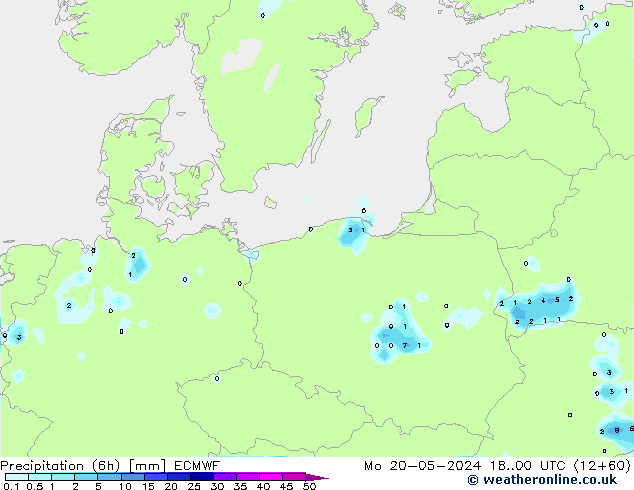 Z500/Rain (+SLP)/Z850 ECMWF  20.05.2024 00 UTC