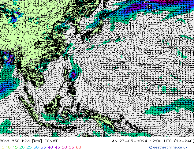  850 hPa ECMWF  27.05.2024 12 UTC