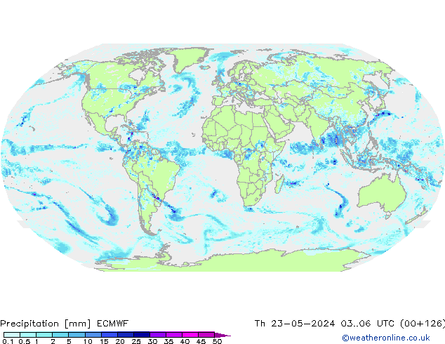 Niederschlag ECMWF Do 23.05.2024 06 UTC