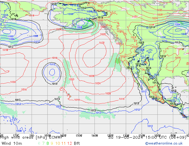 Windvelden ECMWF zo 19.05.2024 15 UTC