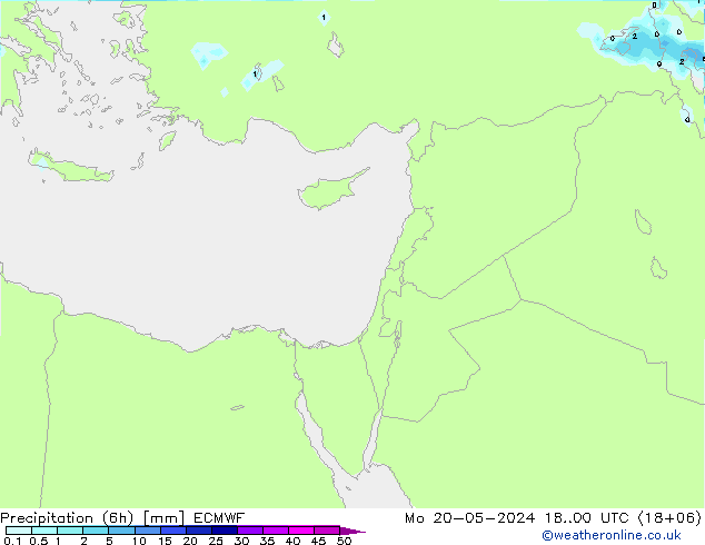 Z500/Rain (+SLP)/Z850 ECMWF lun 20.05.2024 00 UTC