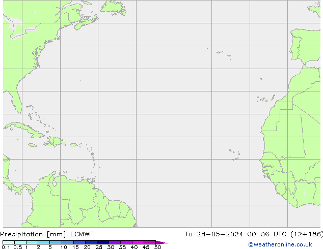 Precipitation ECMWF Tu 28.05.2024 06 UTC