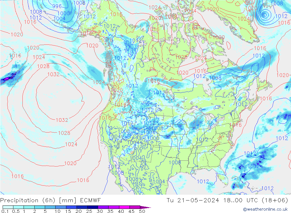 Z500/Rain (+SLP)/Z850 ECMWF mar 21.05.2024 00 UTC