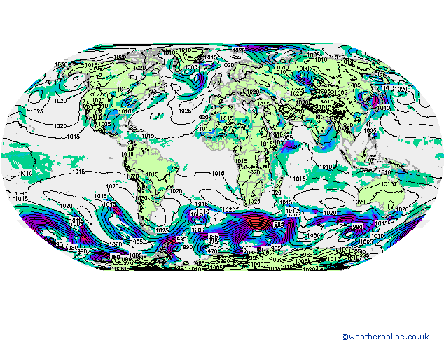 Prec 6h/Wind 10m/950 ECMWF lun 27.05.2024 06 UTC