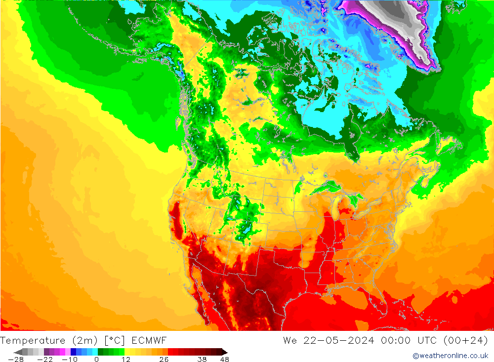     ECMWF  22.05.2024 00 UTC