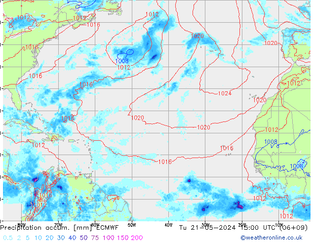 Precipitación acum. ECMWF mar 21.05.2024 15 UTC