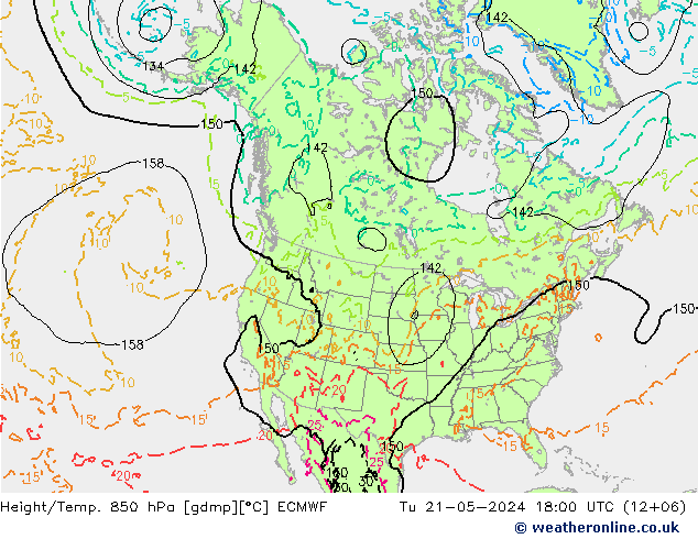 Z500/Rain (+SLP)/Z850 ECMWF mar 21.05.2024 18 UTC