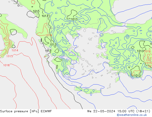      ECMWF  22.05.2024 15 UTC