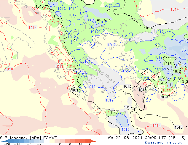   ECMWF  22.05.2024 09 UTC